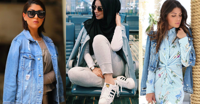 أحدث طرق تنسيق الجاكيت الجينز Oversize هذا الصيف