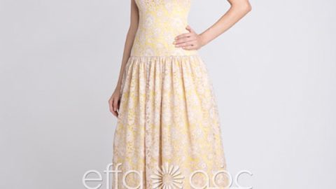فستان عفة ربيع 2015