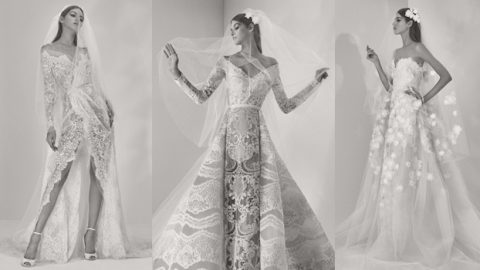 فساتين زفاف إيلي صعب خريف 2017 يعكس أناقة الأميرات