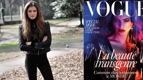 عارضة أزياء متحولة جنسيًا تتصدر غلاف مجلة فوغ باريس