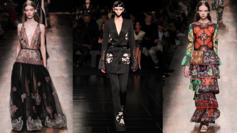 فالنتينو وألكسندر ماكوين يتألقون بأسبوع باريس ربيع 2015