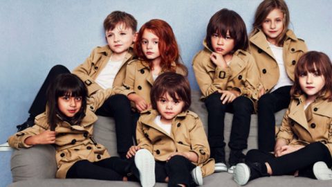 أزياء أطفال بربري خريف 2014 لأناقة فريدة