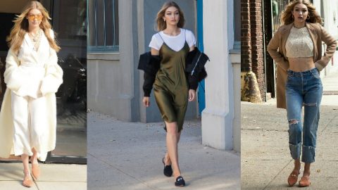 عين الشر السر وراء تصاميم جيجي حديد لأحذية ستيوارت وايتزمان