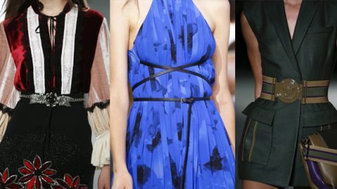 صيحات أحزمة الخصر 2016 لا تتخلي عنها هذا الصيف