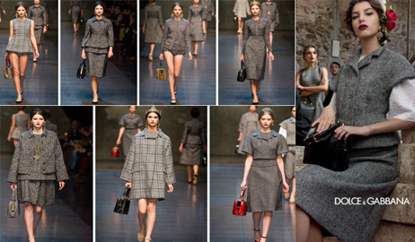 كولكشن جديد من الرمادي لخريف 2013