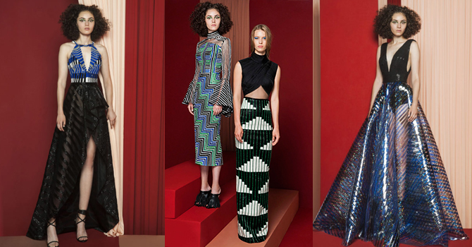 تشكيلة رامي القاضي خريف 2017 بأناقة الخدع البصرية