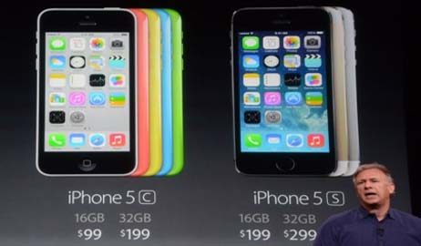 أبل تطرح آيفون 5 إس ، و5 سي