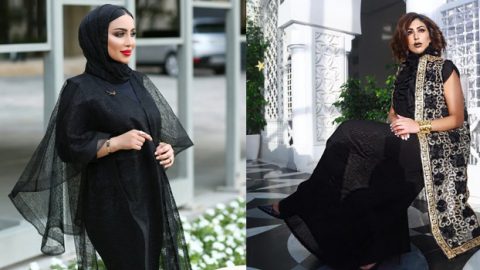 كيف أرتدت الفاشينيستا العباءة السوداء في رمضان ؟