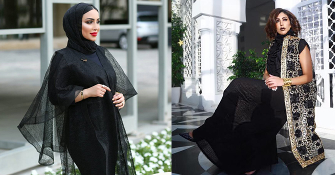 كيف أرتدت الفاشينيستا العباءة السوداء في رمضان ؟