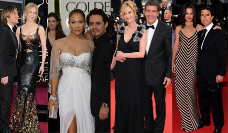 أشهر ثنائيات العالم على السجاد الحمراء