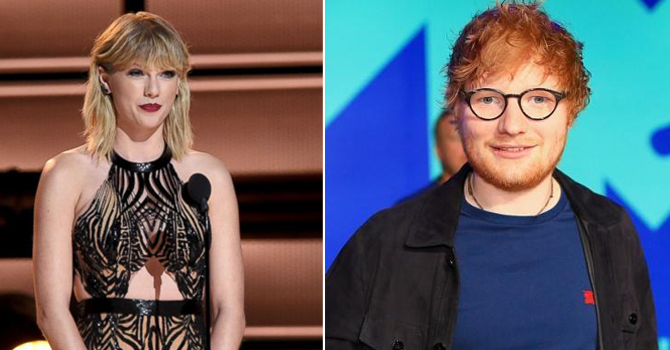 تايلور سويفت وإيد شيران أهم نجوم MTV Music Awards لعام 2017