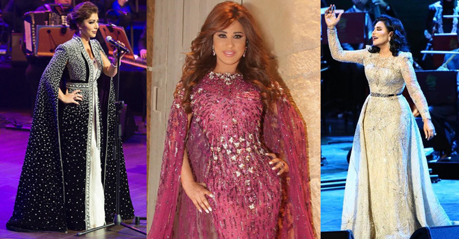 أجمل إطلالات النجمات بالفساتين الملكية