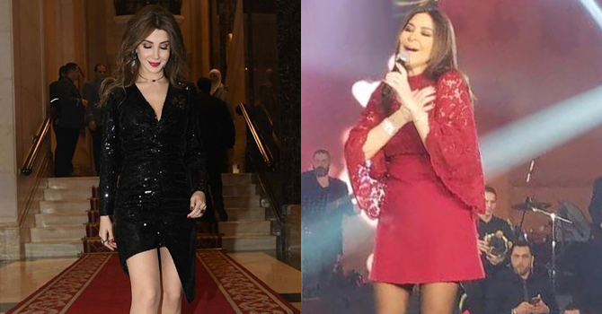 أولى إطلالات النجمات بحفلات عيد الحب