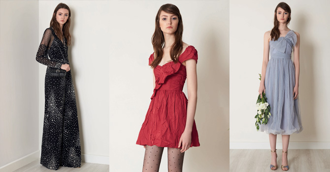 فساتين ريد فالنتينو ما قبل خريف 2017 بلمسة ناعمة راقية