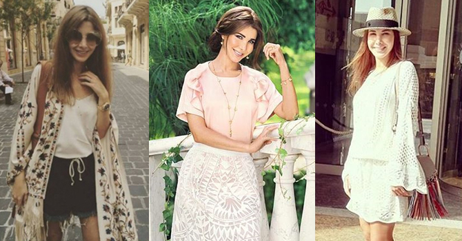 إطلالات نانسي عجرم من كلوي تكشف عن سر لقب الفتاة الذهبية