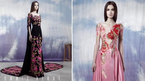 فساتين طارق سنو صيف 2016 الراقية بروح الطبيعة