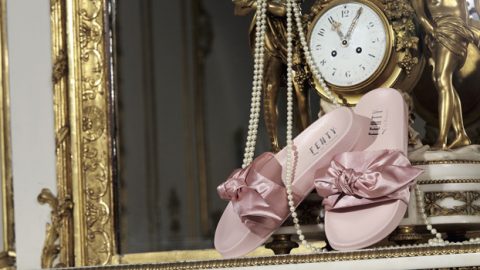 أحذية ريهانا وبوما 2017 بالفيونكات العصرية الجريئة