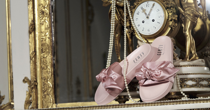 أحذية ريهانا وبوما 2017 بالفيونكات العصرية الجريئة