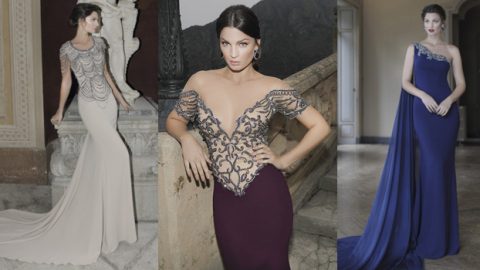 فساتين سهرة تركية 2016 من طارق ايديس