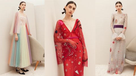 فساتين ساندرا منصور بأسبوع باريس شتاء 2018 من وحي الفن السريالي