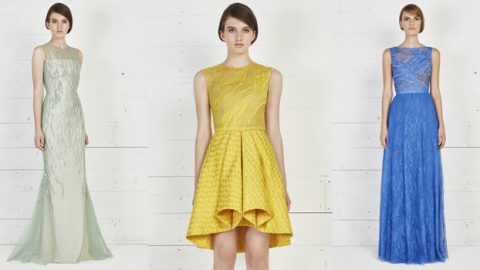 فساتين ناعمة ربيع 2016 لحفلات الكوكتيل من رامي العلي