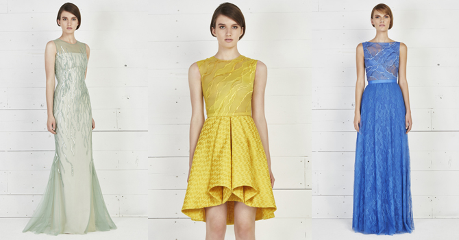فساتين ناعمة ربيع 2016 لحفلات الكوكتيل من رامي العلي