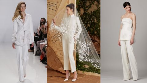 للعروس الجريئة: صيحة أزياء الزفاف الذكورية ربيع 2017