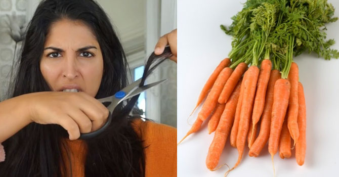 قص الشعر ليس الحل.. عالجي التلف بوصفة فرح دوكاي