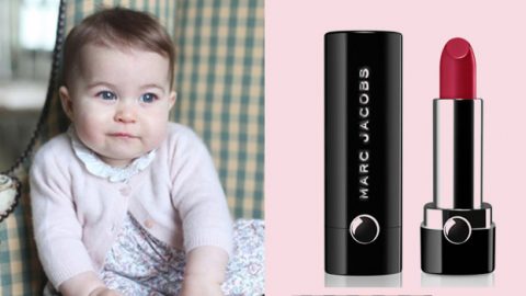 أول أحمر شفاه باسم الأميرة شارلوت