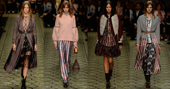 امرأة بربري من رواية أورلاندو بأسبوع لندن خريف 2016