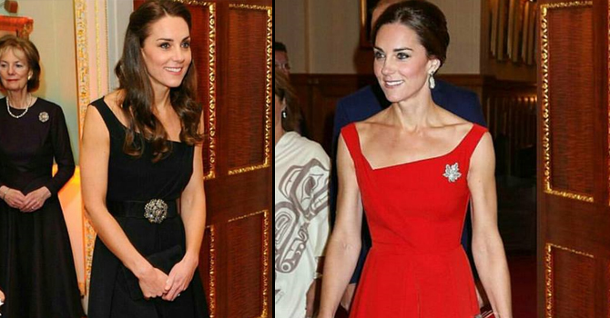 كيت ميدلتون تنجح في تكرار نفس التصميم بلون مختلف