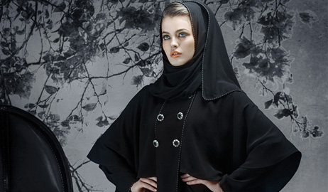 أروع تصميمات عباءة الشتاء