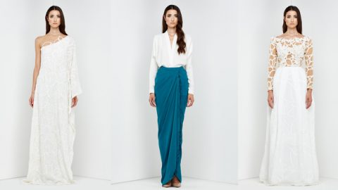 أزياء أندماج ربيع 2015 تغطيها أوراق الأشجار