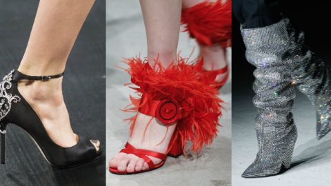 اكملي إطلالتكِ بتلك الأحذية الأنيقة لأعياد 2017