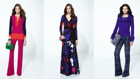 أزياء ديان فون كروز 2015 … بصيحة البلوك