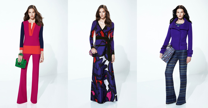 أزياء ديان فون كروز 2015 … بصيحة البلوك