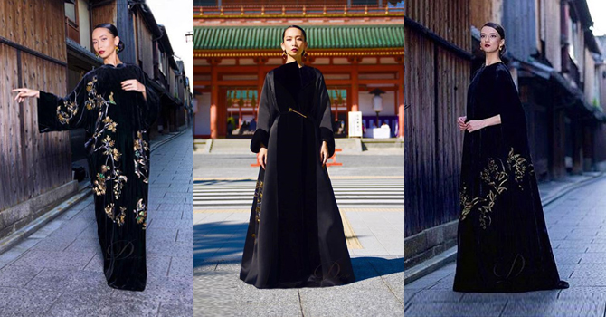 عبايات ديباج 2016 تحاكي الثقافة اليابانية