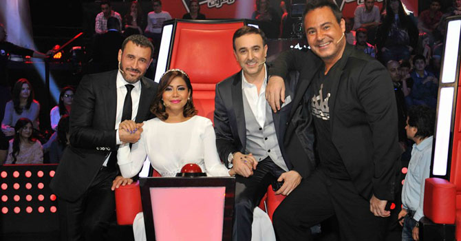 مرحلة النصف نهائيات من ذا فويس والجمهور هو الحكم