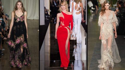 فساتين شفافة تبرز أنوثتك في ربيع 2015