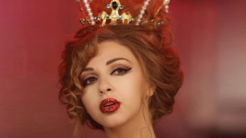 ميريام فارس ترقص على أنغام الموسيقى بحفل عيد ميلادها