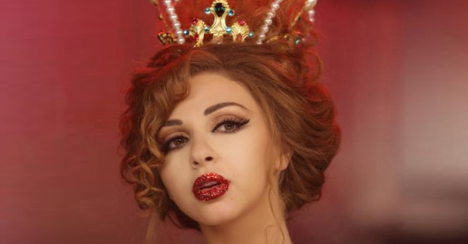 ميريام فارس ترقص على أنغام الموسيقى بحفل عيد ميلادها