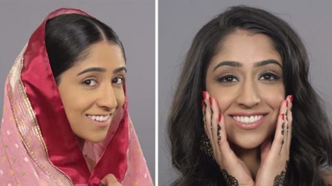 فيديو: تطور جمال المرأة الهندية خلال 100 عام