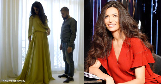 عفاف جنيفان تختار طلتها في مهرجان كان من Project Runway ME