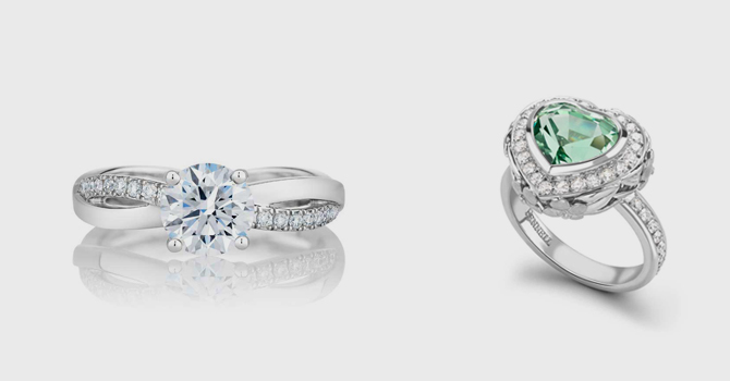 خواتم زفاف غير تقليدية لعروس 2015