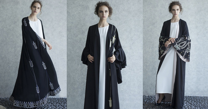 8 عبايات للعيد من اندماج ربيع 2017