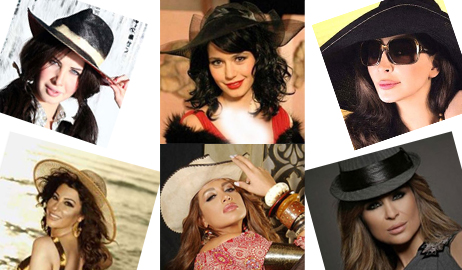 نجمات تألقن بالقبعة