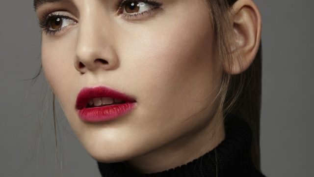 احمر شفاه أحمر خريف 2016
