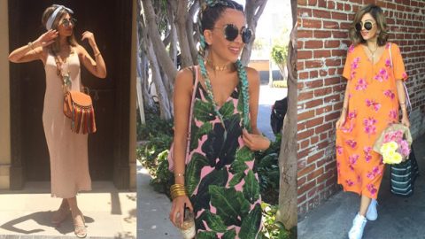 الفاشينيستا السعودية سوسن القاضي تلهمكِ تنسيق الفساتين هذا الصيف