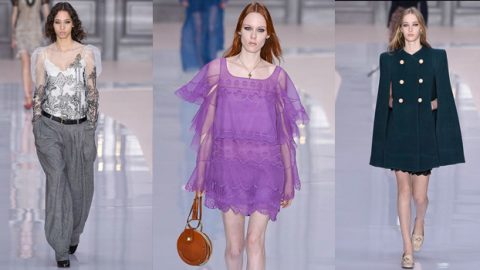 أزياء كلوي عصرية بأناقة المرأة الفرنسية شتاء 2018