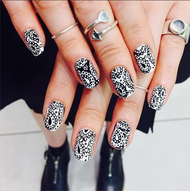 موضة nail art nail artخريف 2014